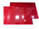 Plaque de Verre 20 x 30 cm Rouge Opaque n°58