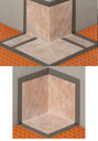 Eléments d'étanchéité d'Angles - Kerdi-Kereck-A/I -Set 5 Pcs