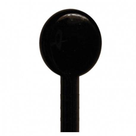 ( New )Tiges de verre - Noir, Par 100 g