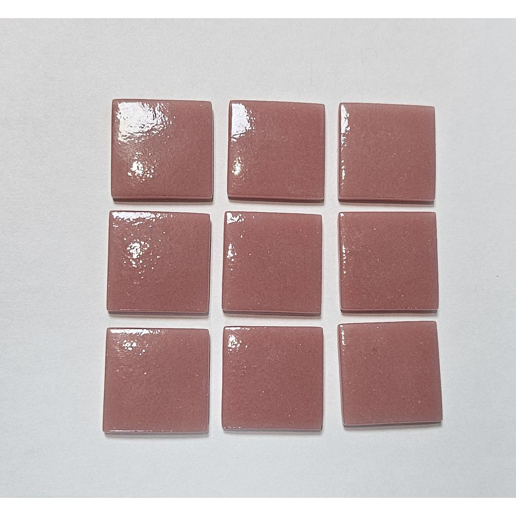 Pate de verre 166 (Fuchsia) 2,3 x 2,3 cm, Par 100g