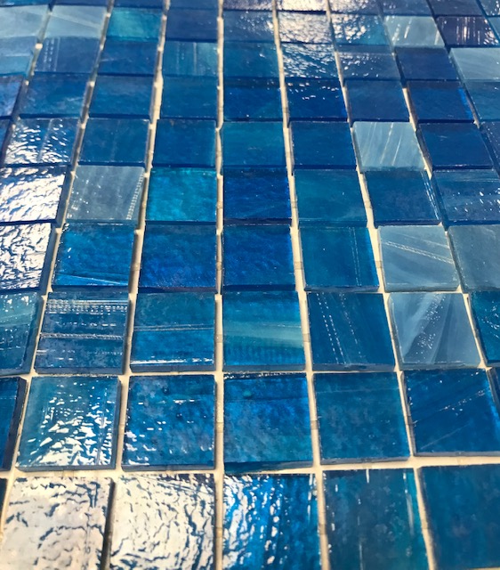 Karma Bleu - 2 x 2 cm , à la plaque