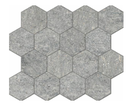 Mosaico Esagona Stone Icons, 30 x 26 cm, Ep. 10 cm, Vendu à la pièce, 1 Bte = 6 Pcs