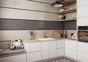 Faïence Country, 13.2 x 40 cm, Vendu au m², 1 Bte = 1 m²