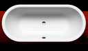 Baignoire Classic Duo Oval, Acier Émaillé