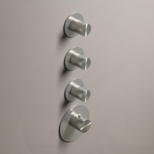 Archie - Mitigeur Thermostatique - Encastré - 3 Robinets - ARHR3