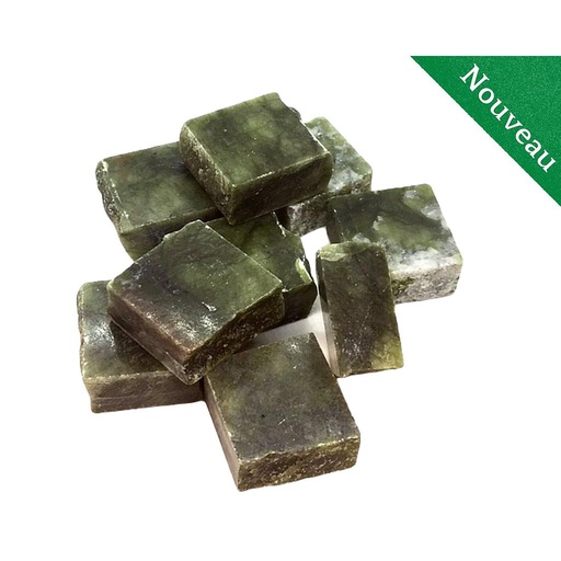 [MING VERT POLI] Marbre - Verde Ming - 2 x 2 cm, Par 100g.