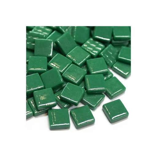 [VGAAS055] Pate de Verre 1.2 x 1.2 cm - Vert Feuillage Unis, Par 100 g