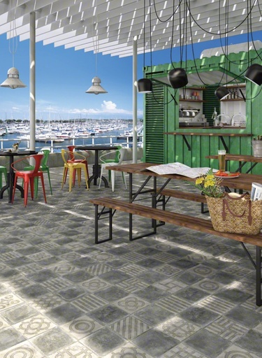 Grés World Streets, 20 x 20 cm , Vendu au m², 1 Bte = 1 m²