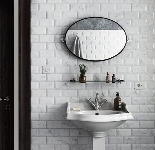  SUPPRIMER / Faïence Carrara, 7.5 x 15 cm, Vendu au m², 1 Bte = 0.50 m²