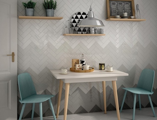 Faïence Country, 6.5 x 20 cm, Vendu au m², 1 Bte = 0.50 m²