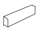 Plinthes Mate, 7 x 60 cm, Vendu à la pièce, 1 Bte = 16 pièces